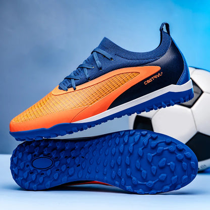 New Men Football Boots Sport Adult Long Spikes Soccer Shoes Training Outdoor Cleats Breathable Non Slip Boys Match Comfortable