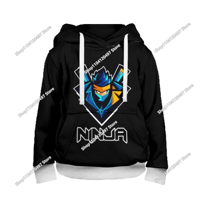 Sweatshirts com Capuz Fortnite 2025 Novas com Impressão 3D para Homem, Hoodie Harajuku de Manga Comprida, Sweatshirt Oversized Unissexo para Cosplay