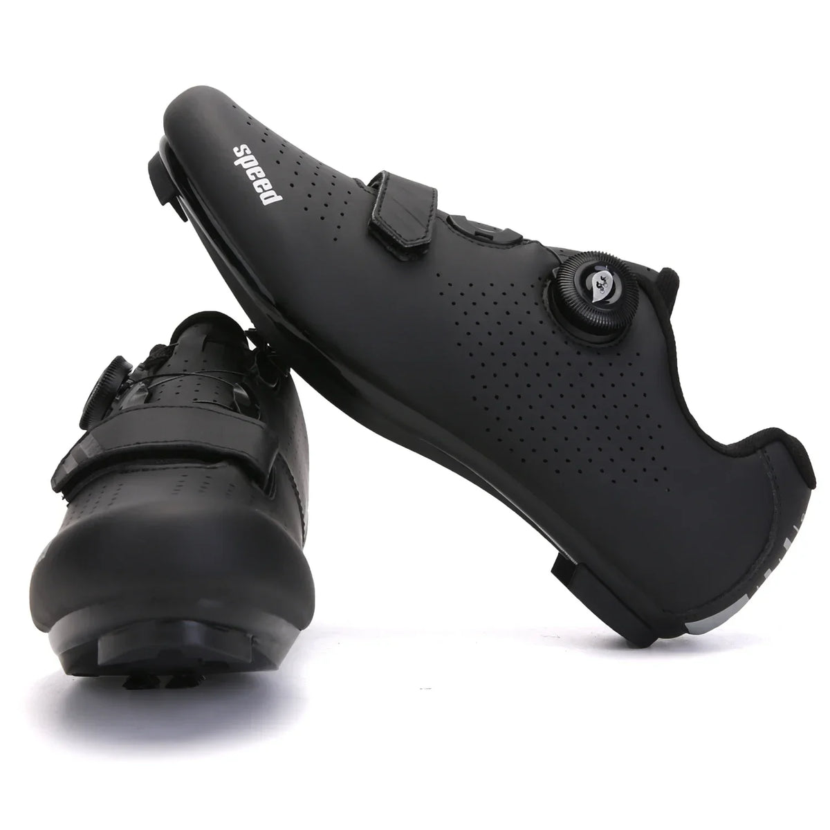 Professional New Sneakers Men Ultralight Double Buckles Cycling Shoes MTB Luminous Road Bike Shoes