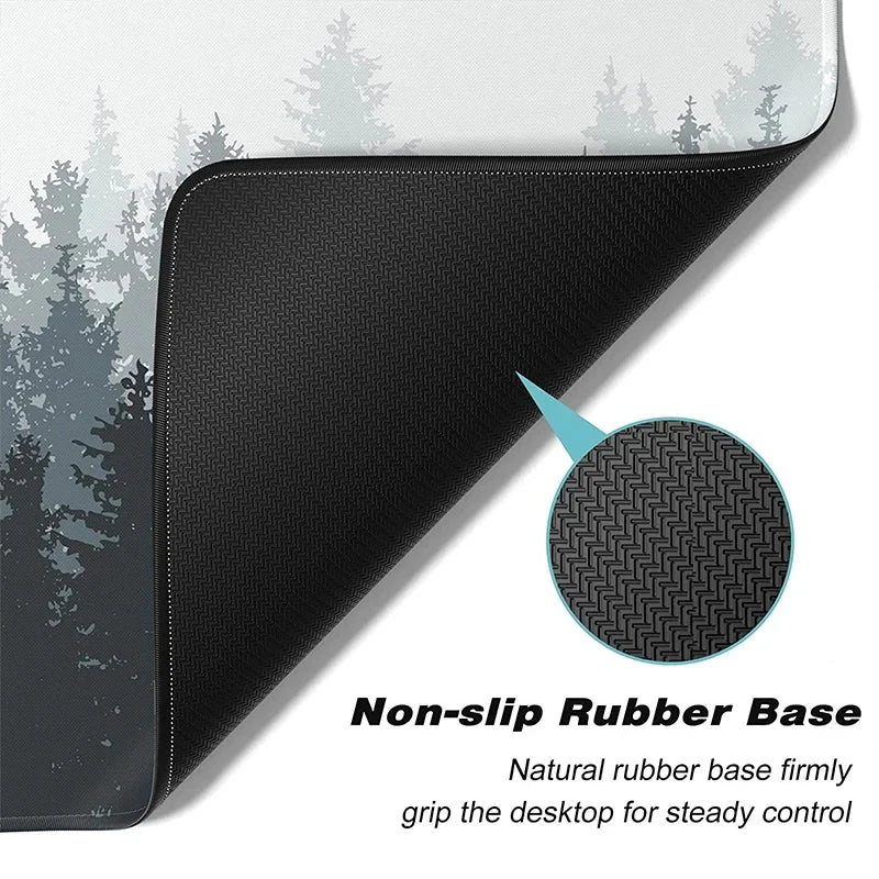 B-BLEACH Rebirth of Souls Mouse Pad Desk Mat Large Non-slip Anti-fray Keyboard Ergonomic Office Rubber PC Home Custom