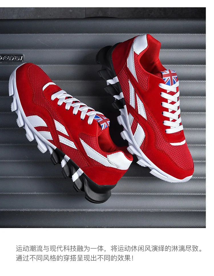 New Men's and Women's Running Shoes Breathable Casual Sneakers Anti-slip Vibration Comfortable Outdoor Sprots Walking Shoes36-48