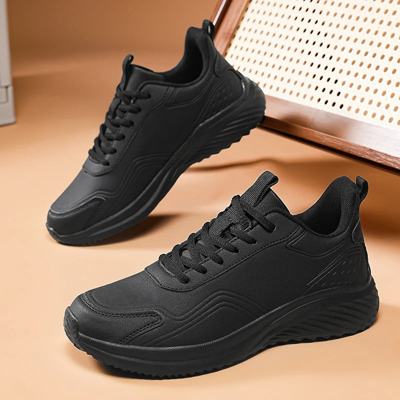 Autumn and Winter Men's Waterproof Sneakers Soft and Cushion Sport Shoes For Walking Plus Size 39-48 Casual Shoes For Men