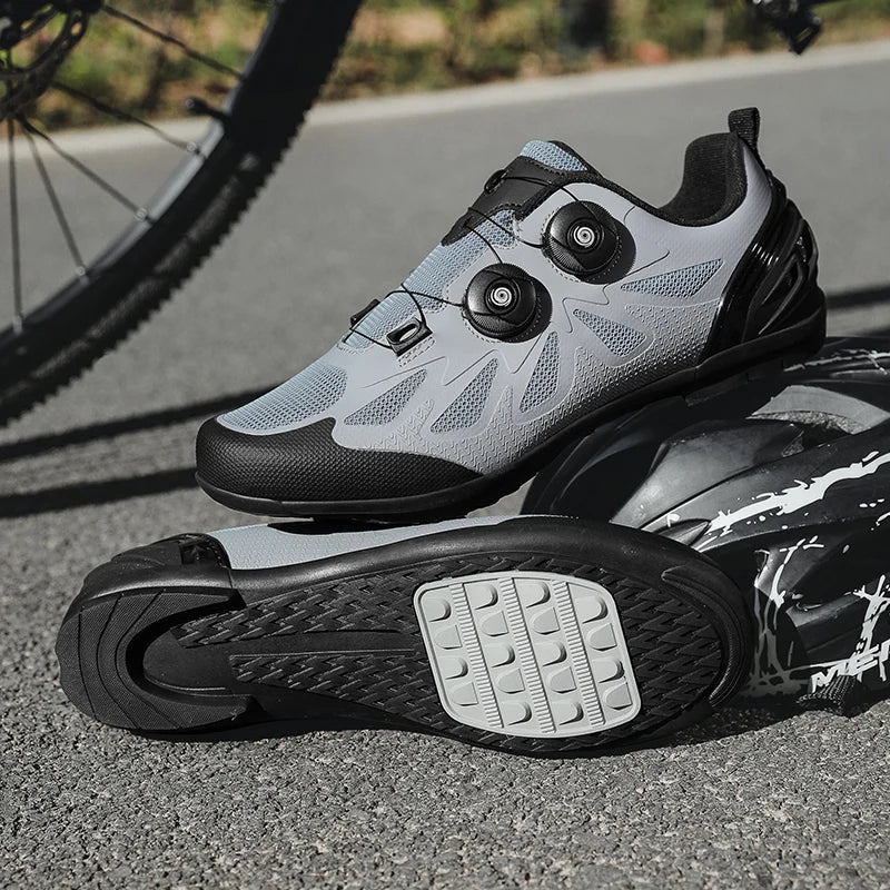 Scarpe da mountain bike non bloccanti da uomo senza tacchette, scarpe da ciclismo su strada RB Speed senza tacchetta, sneaker MTB da donna per pedali flat