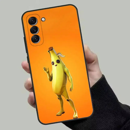 M-Midas F-Fortnite Phone Case For Samsung Galaxy A13,A21s,A22,A31,A32,A52,A53,A71,A80,Soft Black Shell
