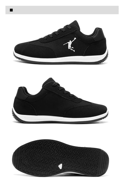 Men's Shoes, Spring and Autumn Trendy Shoes, New Cross-Border Models, White, Black, Red Sneakers, Soft-Soled Breathable Men's Low-Top Versatile Casual Shoes