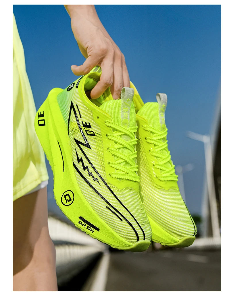 Men Sneakers Mesh Comfort Tennis Shoes 2025 Men's Running Carbon Board 3.0 Cushion Sports Training Jogging Speciality Jog Shoes