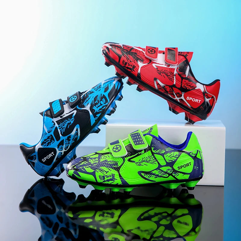 Soccer Cleats for Men Women Breathable Lightweight Anti Slip Firm Ground for Outdoor Football Training Match Sports