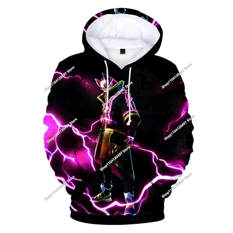 Hoodies für Jungen und Mädchen Fortnite Kinder-Pullover 3D-bedruckte Hoodies Battle Royale Herren-Hoodies Herbstmode Kinderbekleidung