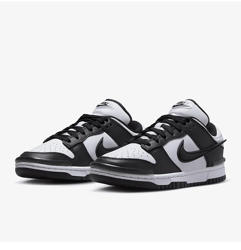Zapatillas Nike oficiales auténticas para mujer, transpirables, con cordones, suela gruesa y estilo casual minimalista DZ2794-001