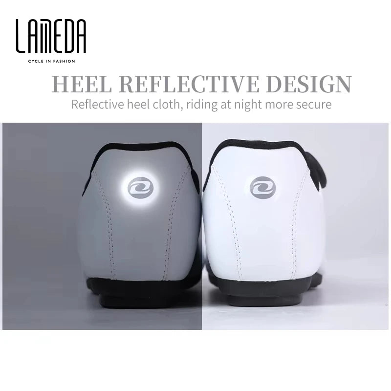 LAMEDA Pro Cycling Shoes Lock Shoes Road Bike Men and Women Hard Sole Bicycle Special Cycling Shoes MTB Bicycle Team Lock Shoes