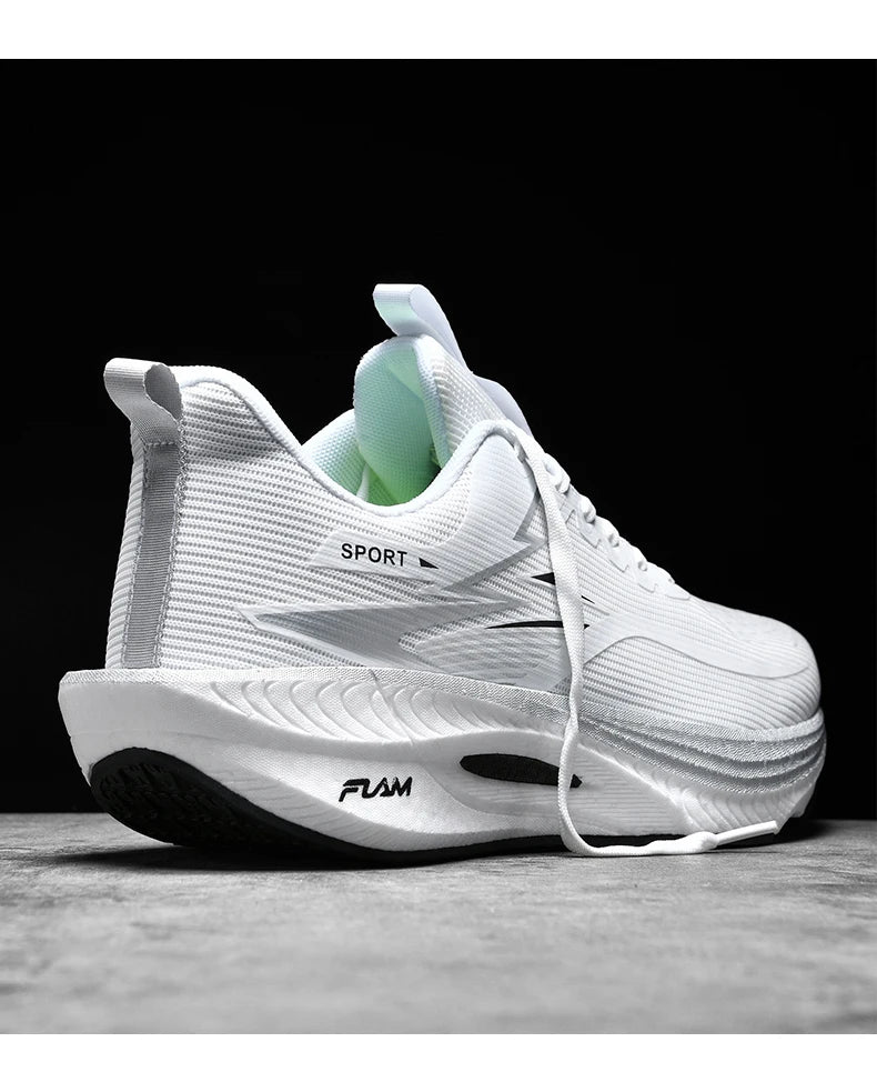 Men Sports Running Shoes Marathon Air Cushion Breathable Lightweight Comfortable Women Outdoor Athletic Sneakers Jogging Tenis