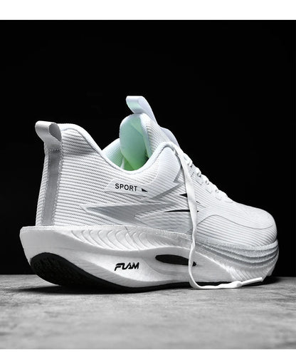 Men Sports Running Shoes Marathon Air Cushion Breathable Lightweight Comfortable Women Outdoor Athletic Sneakers Jogging Tenis