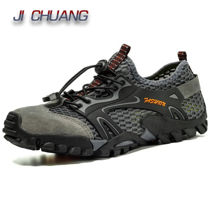 39-50 Water Shoes Men Quick Drying Swim Beach Aqua Shoes for Water Sport Diving Hiking Sailing Travel Sneakers  mountaineering