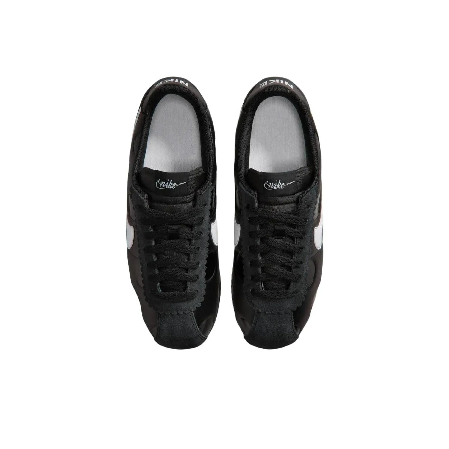 POIZON Nike Cortez Casual Shoes Women's Black White