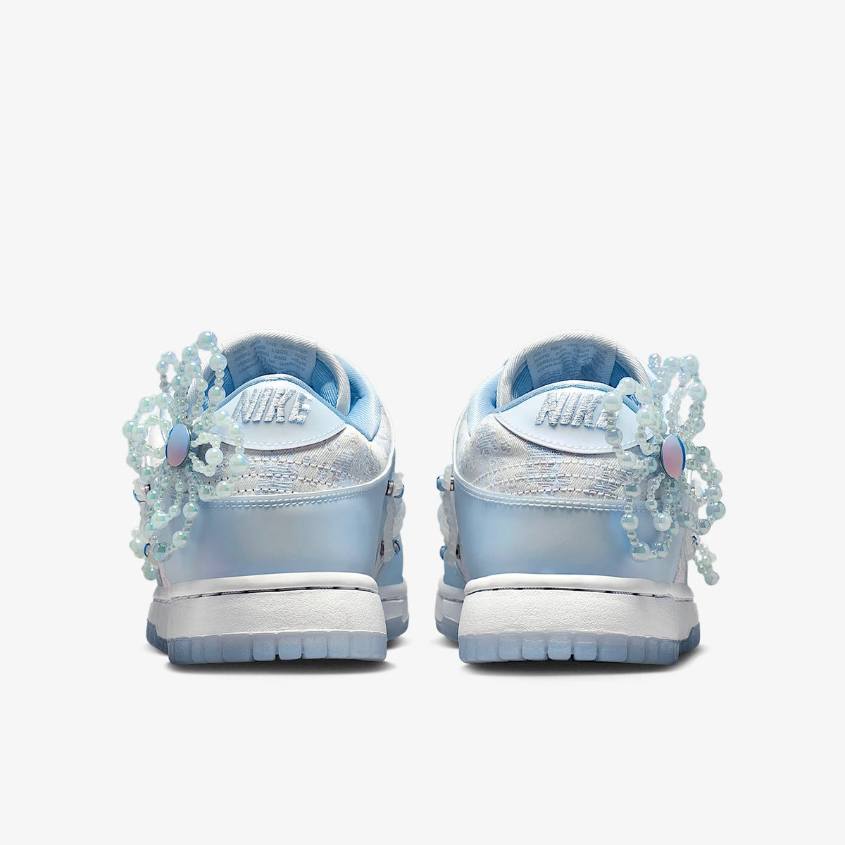 Nike Authentic Dunk Low Women's Fashion Floral Lightweight Casual Sneakers HV8575-100