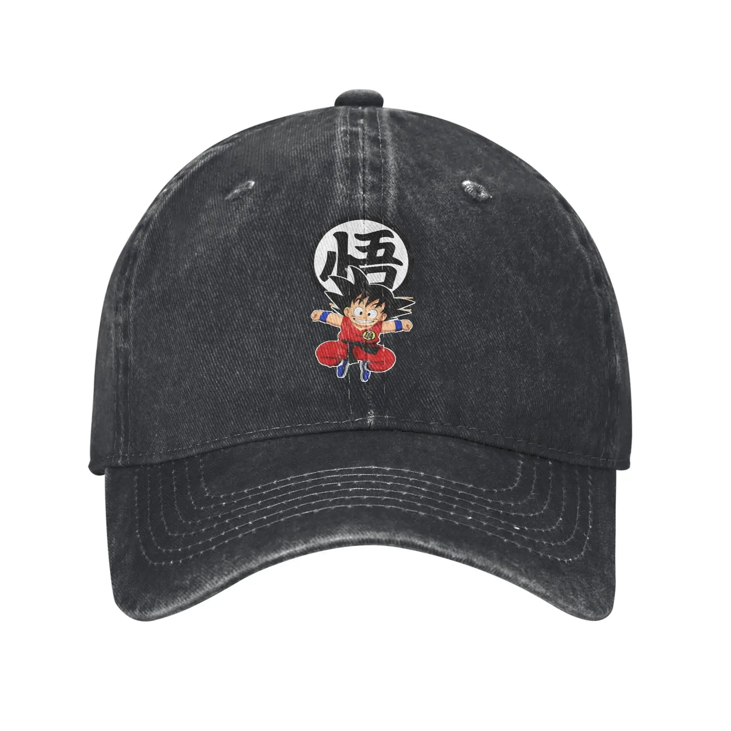 Dragon Ball Master Rosh TURTLE SCHOOL Unisex Baseball Cap Distressed Washed Caps Hat Fashion Outdoor Unstructured Soft Headwear, produit gaming premium Fraquane