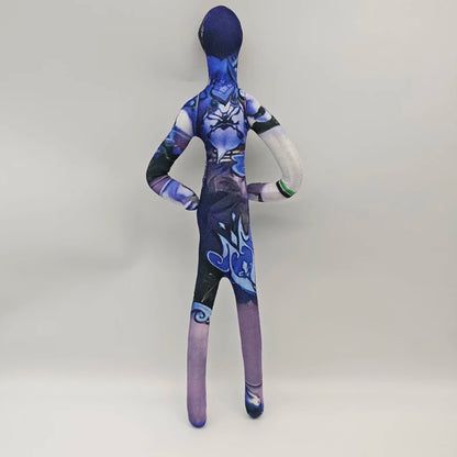 Pelúcia figura de anime e jogo Overwatch D.Va / Doomfist / Genji / Widowmaker, 26cm, corpo flexível com arame, várias posturas
