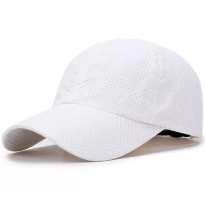 Casquette de soleil à séchage rapide pour femme, casquette de sport décontractée pour homme, casquette de baseball grande taille 60-65 cm, casquette à visière ajustable, casquette à visière
