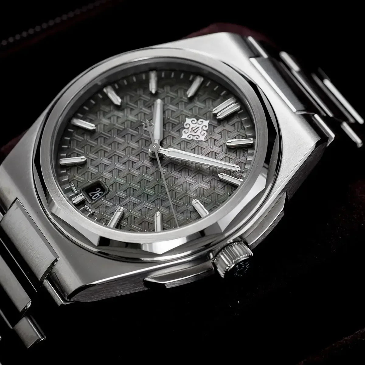 IX&DAO 2025 Novo Relógio Masculino Warrior Automático Mecânico 37mm Movimento Miyota 9015 Safira Aço Inoxidável Impermeável 10Bar BGW