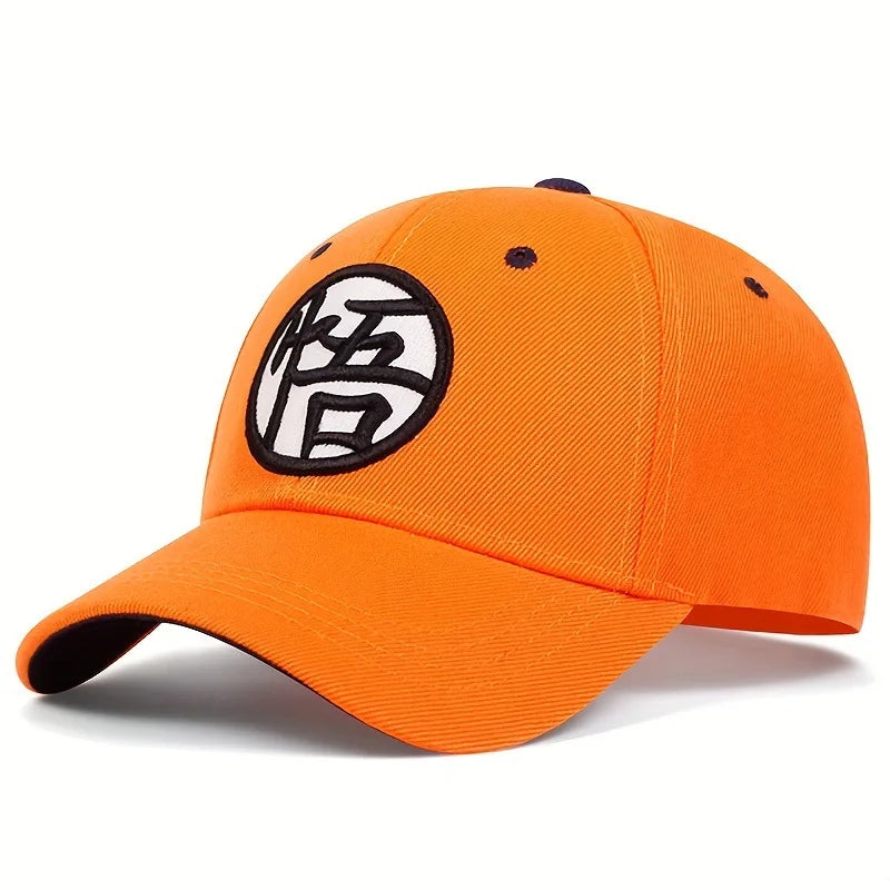 Dragon Ball Z justerbar basebollkeps Anime Goku sommarhatt för föräldrar och barn Hip Hop-keps för pappa Män Pojkar Utomhus- och sportkepsar Present