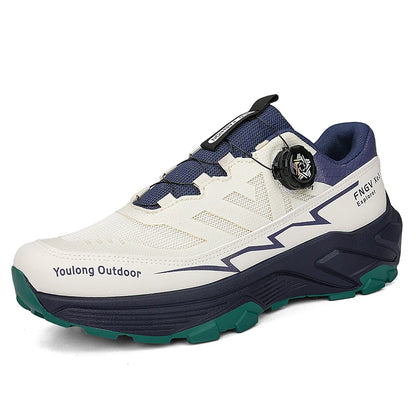 Mens Sneakers Casual Outdoor Anti Slip Shock-absorbing Versatile Off Road Hiking Shoes Comfortable Soft Sole Running Shoes Man