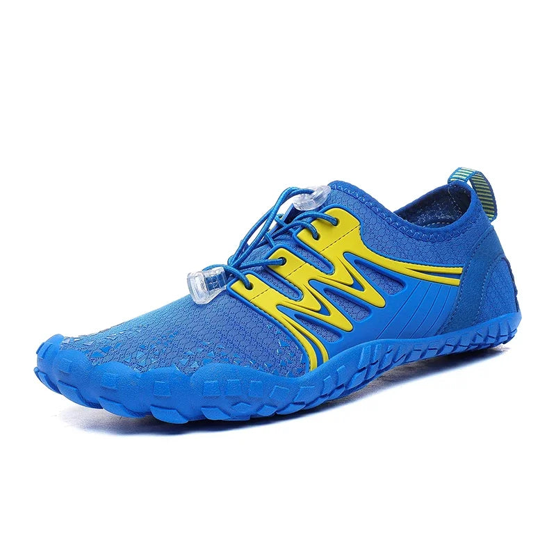 Men's Trail Running Shoes, Lightweight Athletic Zero Drop Barefoot Shoes Non Slip Outdoor Walking Minimalist Shoes for Women