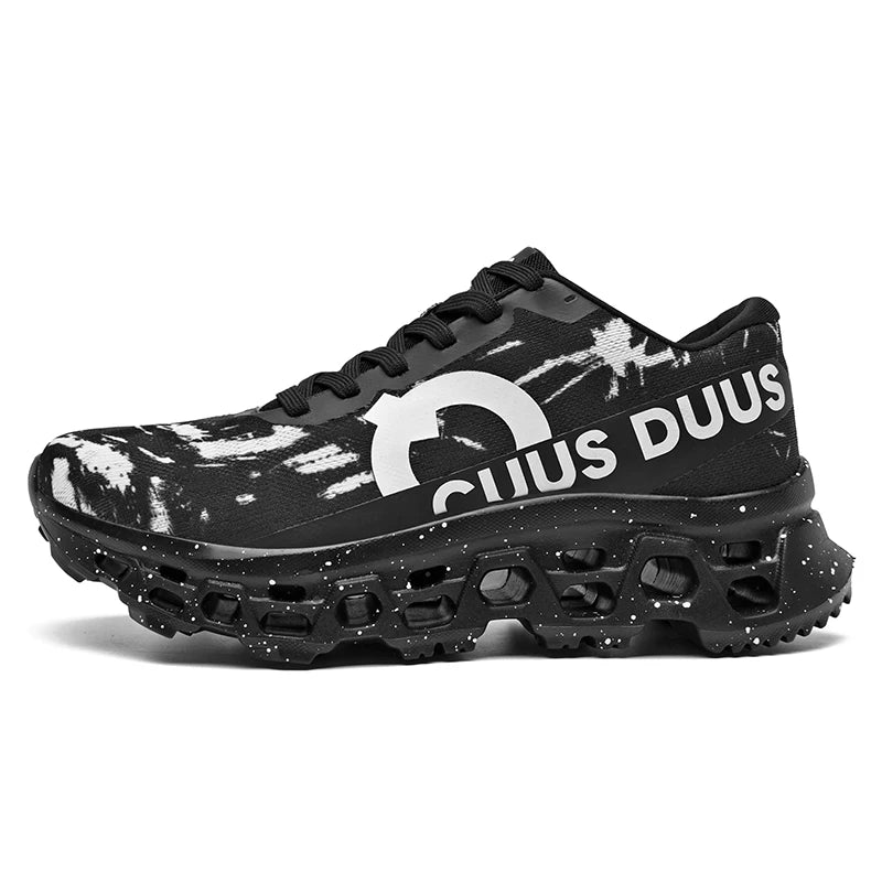 Męskie buty sportowe amortyzujące, do joggingu, antypoślizgowe, z oddychającą siateczką, z miękką podeszwą, do biegania, na świeżym powietrzu, do fitnessu, sznurowane buty sportowe