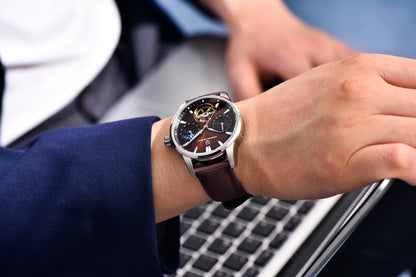 PAGANI DESIGN 2026 Men Mechanical Watch E3255Y 41mm Sapphire Crystal Stainless Steel Calendar Waterproof Reloj Hombre