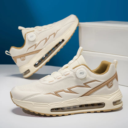 Spring & Summer Men's Running Shoes  Outdoor Hiking,Wear-Resistant Trail Shoes with BOA Closure,Breathable Sports & Casual Style