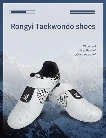 Taekwondo Shoes Breathable Wear-resistant kickboxing kung fu Professional Tae kwon do Martial Arts Sneaker Shoes Kids to Adult