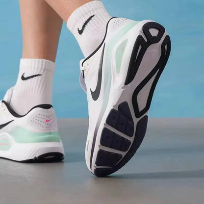 Populiarūs „Nike“ vyriški nauji tinkliniai bėgimo bateliai, kvėpuojantys, su pėdos vidurio palaikymu, paminkštinti, lengvi sportiniai bateliai IM6675-101