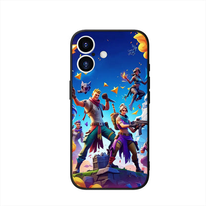 Husă cu design de fundal Game F-ForTnites pentru Samsung Galaxy A07 A13 A12 A23 A42 A50 A51 A52 A53 A70 A71 A72 A21S A04 Note 20 9 8 10