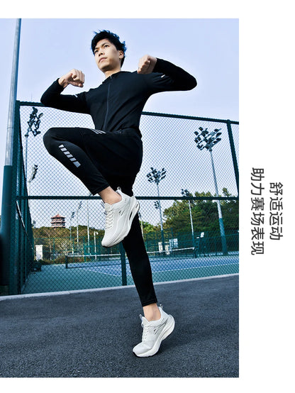 Men Sports Running Shoes Marathon Air Cushion Breathable Lightweight Comfortable Women Outdoor Athletic Sneakers Jogging Tenis