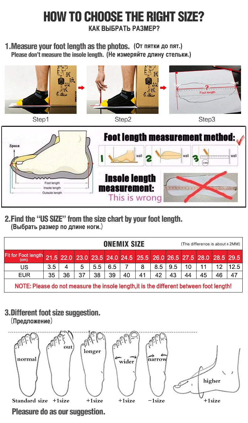 ONEMIX New Marathon Carbon Plate Running Racing Shoes Men Professional Stable Support Shock-relief Ultra-light Rebound Sneakers
