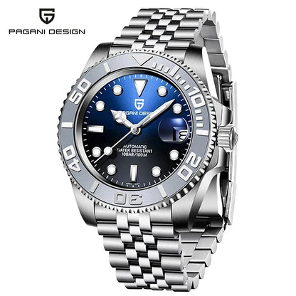 PAGANI DESIGN V3 40MM  Men Mechanical Wristwatch Sapphire Luxury Automatic Watch Men's Stainless Steel Waterproof watches