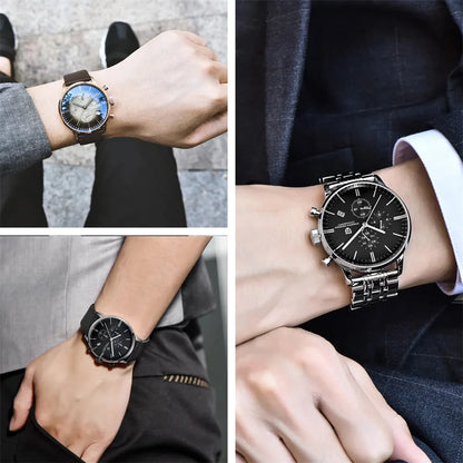 Pagani Design Men's Chronograph Watch  Japan VK67 Movt Waterproof Multifunctional Business Sports Quartz Watch Relogio Masculino