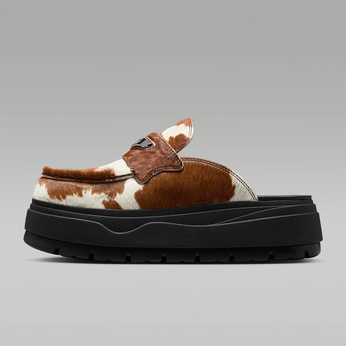 Oryginalne damskie buty codzienne Nike JORDAN z grubą podeszwą i nadrukiem IB1497-001