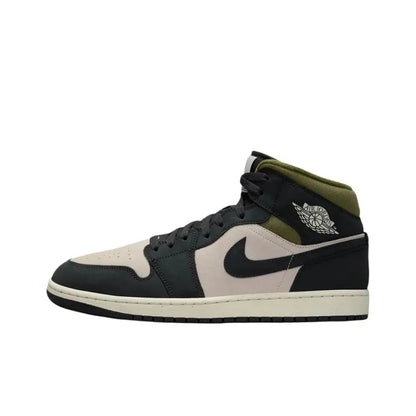Nike Air Jordan 1 Mid Basketball Shoe Unisex - Classic and versatile, blending court performance with everyday style DQ8426-145