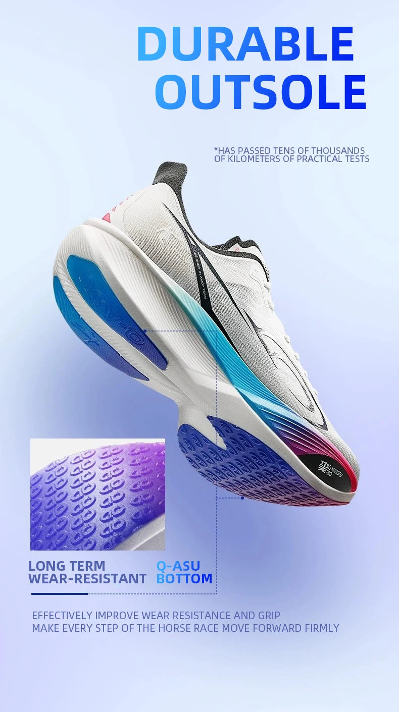 QIAODAN Feiying PB3 Enhanced Edition Professional Marathon Carbon Board tekaški čevlji moški športni copati QDB023251299T