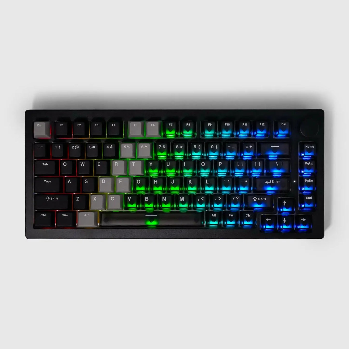 Teclado Magnético Akko 5075 V3 HE 75% — Teclado Mecânico Gaming Personalizado, Rapid Trigger 0.005mm, Taxa de Polling 8K, ARGB
