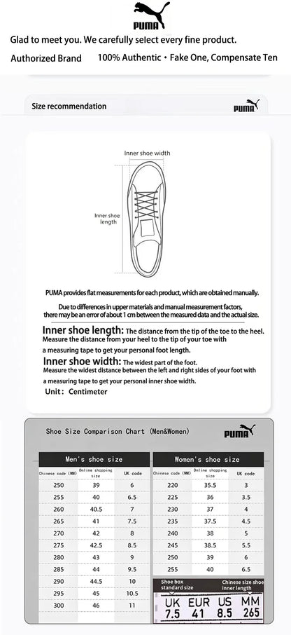Puma TT Turf Soccer Shoes 108918-03 Men's Professional Training Football Cleats Non-Slip Wear-resistant