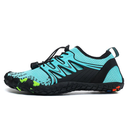 Men's Trail Running Shoes, Lightweight Athletic Zero Drop Barefoot Shoes Non Slip Outdoor Walking Minimalist Shoes for Women