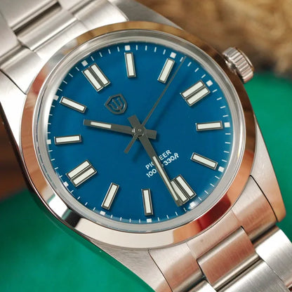 Watchdives WD1016 V3 36Mm Vintage Watch VH31 Sweep Quartz Watches Man Enamel Blue K1 Bubble Mirror Sapphire Lumes 10Atm Relojes