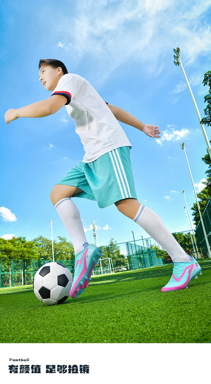 Men Football Boots Society Professional Original Resistant Casual Male Ultralight Outdoor Soccer Shoes Non Slip Football Shoes