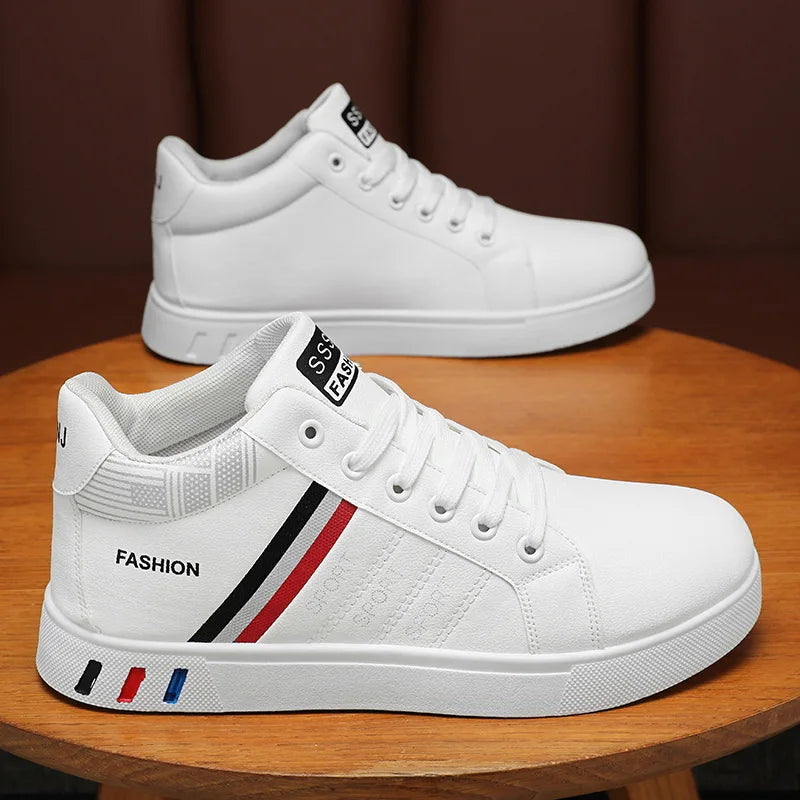 Męskie buty do skateboardingu 48 – codzienne, wysokie trampki do chodzenia, buty sportowe, oddychające buty hip-hopowe, buty uliczne, Chaussure Homme