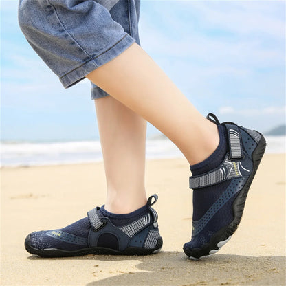 Kids Aqua Shoes Summer Beach Five Fingers Barefoot Water Shoes Swimming Lightweightl Non-slip Seaside River Children Sneakers