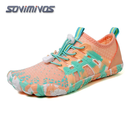Men's Trail Running Shoes, Lightweight Athletic Zero Drop Barefoot Shoes Non Slip Outdoor Walking Minimalist Shoes for Women