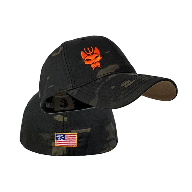 Fashion Cotton Baseball Cap Men Women Military Enthusiasts Tactical Cap Snapback Stretchable Hat Running Fishing Gorras
