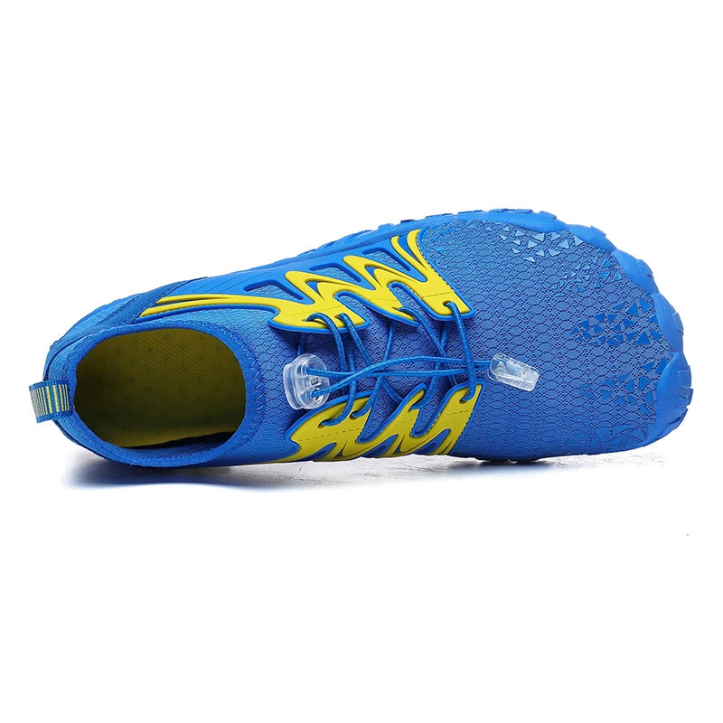 Men's Trail Running Shoes, Lightweight Athletic Zero Drop Barefoot Shoes Non Slip Outdoor Walking Minimalist Shoes for Women