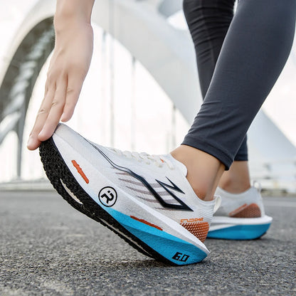 New Sports Shoes for Men&Women, Running Sneakers, Carbon Plate, Male Marathon Racing, Shock-absorbing, Athletics Training Shoes